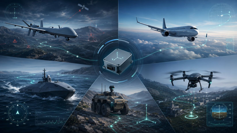 Inertial navigation applications across defense, aerospace, maritime and unmanned systems