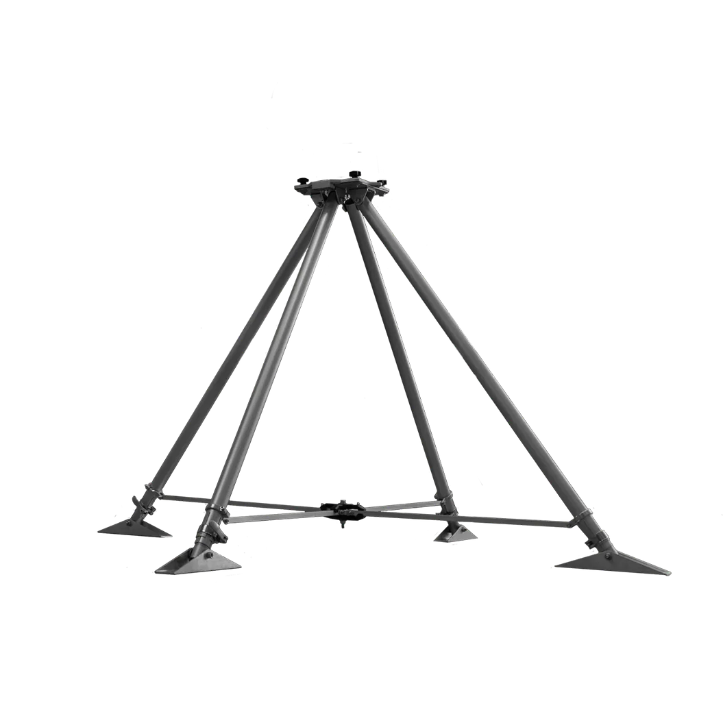 M-100-Quadropod UKRSPECSYSTEMS M-100 foldable quadropod for field antenna tracker deployment