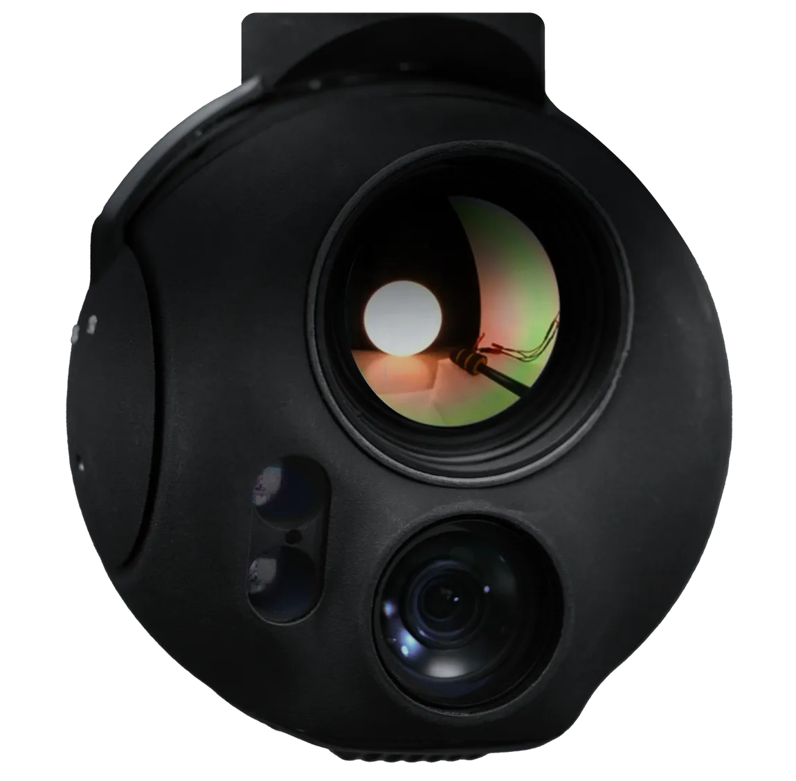 UKRSPECSYSTEMS USG-232 EO IR LRF gyro-stabilized multi-sensor gimbal