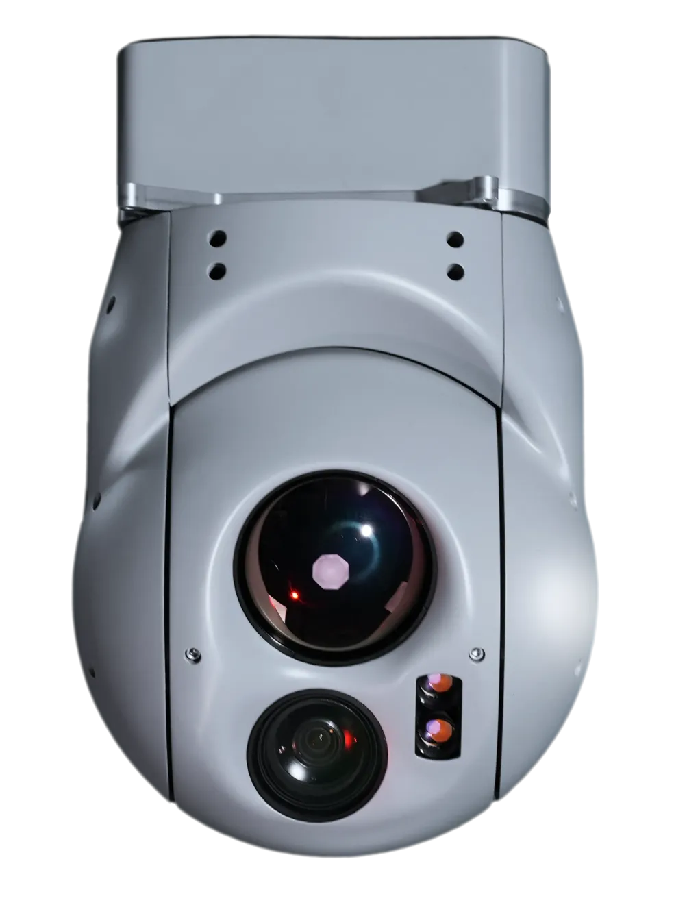 UKRSPECSYSTEMS USG-405 EO IR LRF triple-sensor ISR gimbal