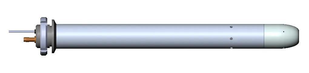 UKRSPECSYSTEMS universal heated Pitot tube for high-speed aerial platforms