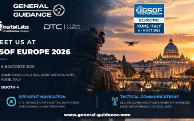 General Guidance and Inertial Labs at GSOF Symposium Europe 2026 in Rome