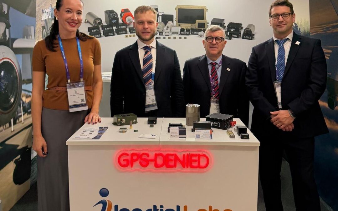 General Guidance and Inertial Labs at GSOF Europe 2026 in Rome showcasing GPS-denied navigation solutions.